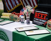 Governor Sanders Proclaims May as Arkansas Beef Month, Dairy Month, Egg Month, and Strawberry Month