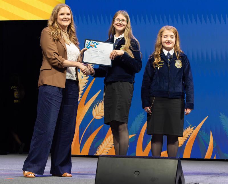 2026 Arkansas FFA Foundation Farm Credit Scholarship recipients