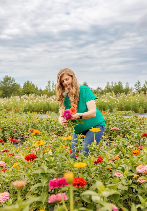 Pick your own flower farm Johnson County Arkansas