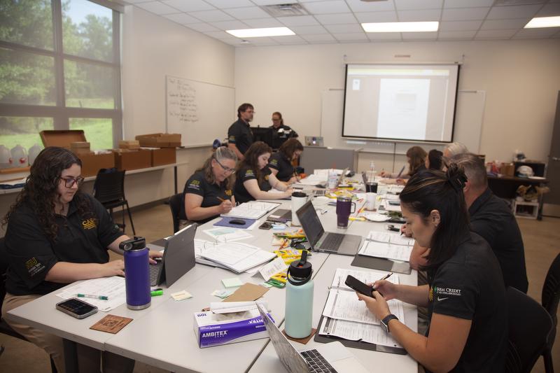 Participants and instructors in the 2023 Curriculum for Agricultural Science Education Institute at Arkansas Tech University