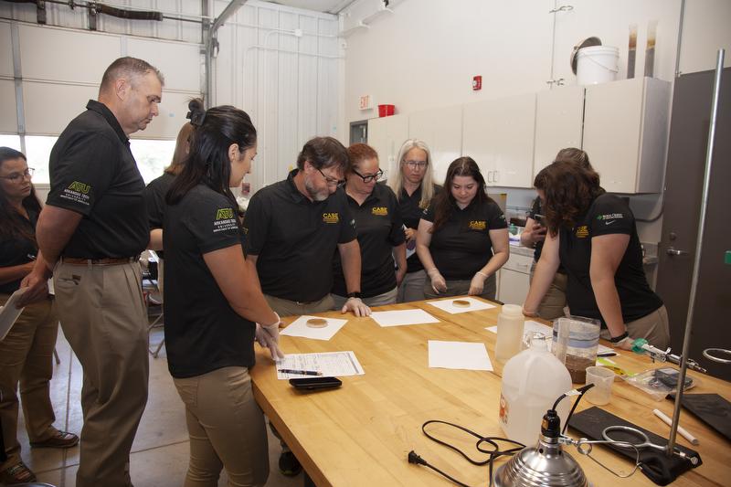 Participants and instructors in the 2023 Curriculum for Agricultural Science Education Institute at Arkansas Tech University