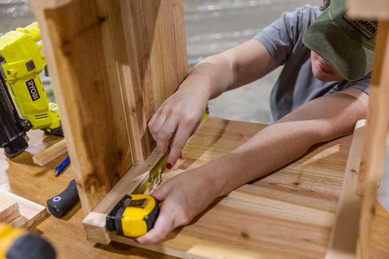 Cedar plant boxes building plans