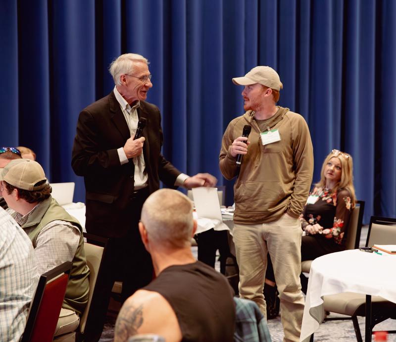 YBS Conference attendee