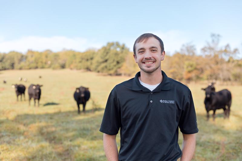 Bryan Pruit, former ag teacher, Bergman High School FFA, superintendent Eureka Springs School District. Farm Credit, Harrison Farm Credit of Western Arkansas, Calf Raffle, Brady Willis, Loan officer, land for sale in Harrison Arkansas, North Arkansas