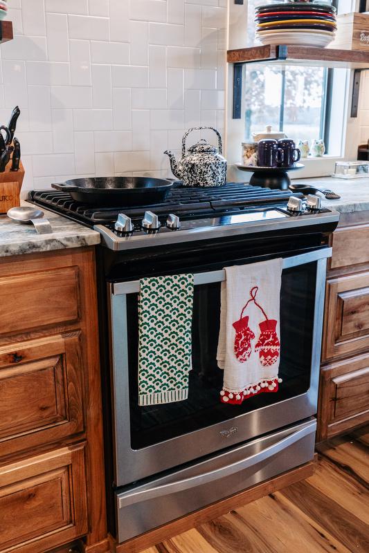 Christmas kitchen