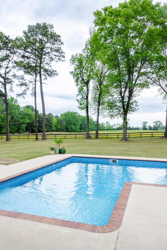 Talley family home in-ground pool