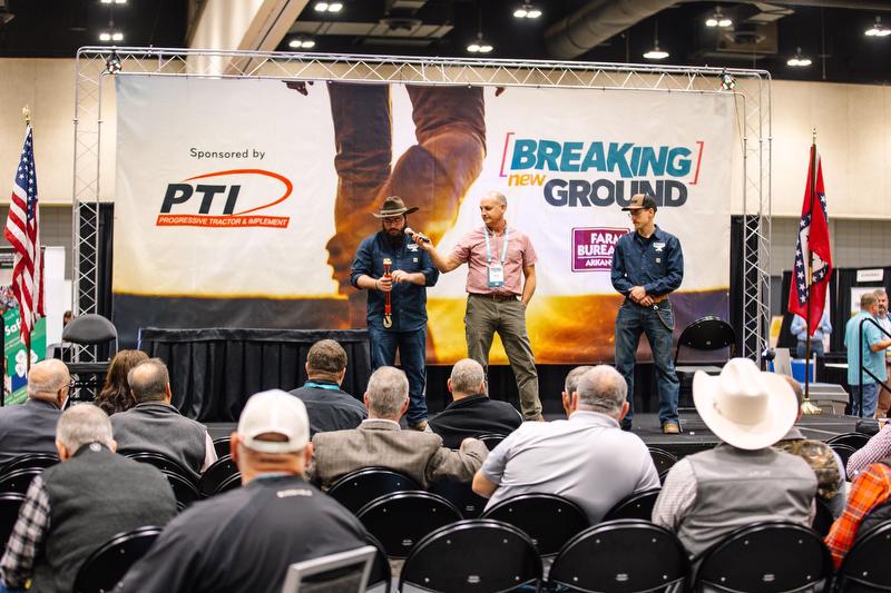 Competitors in the Ag Innovation Challenge participated in a live pitch competition to showcase their startup during Arkansas Farm Bureau’s 89th annual convention in Little Rock. 