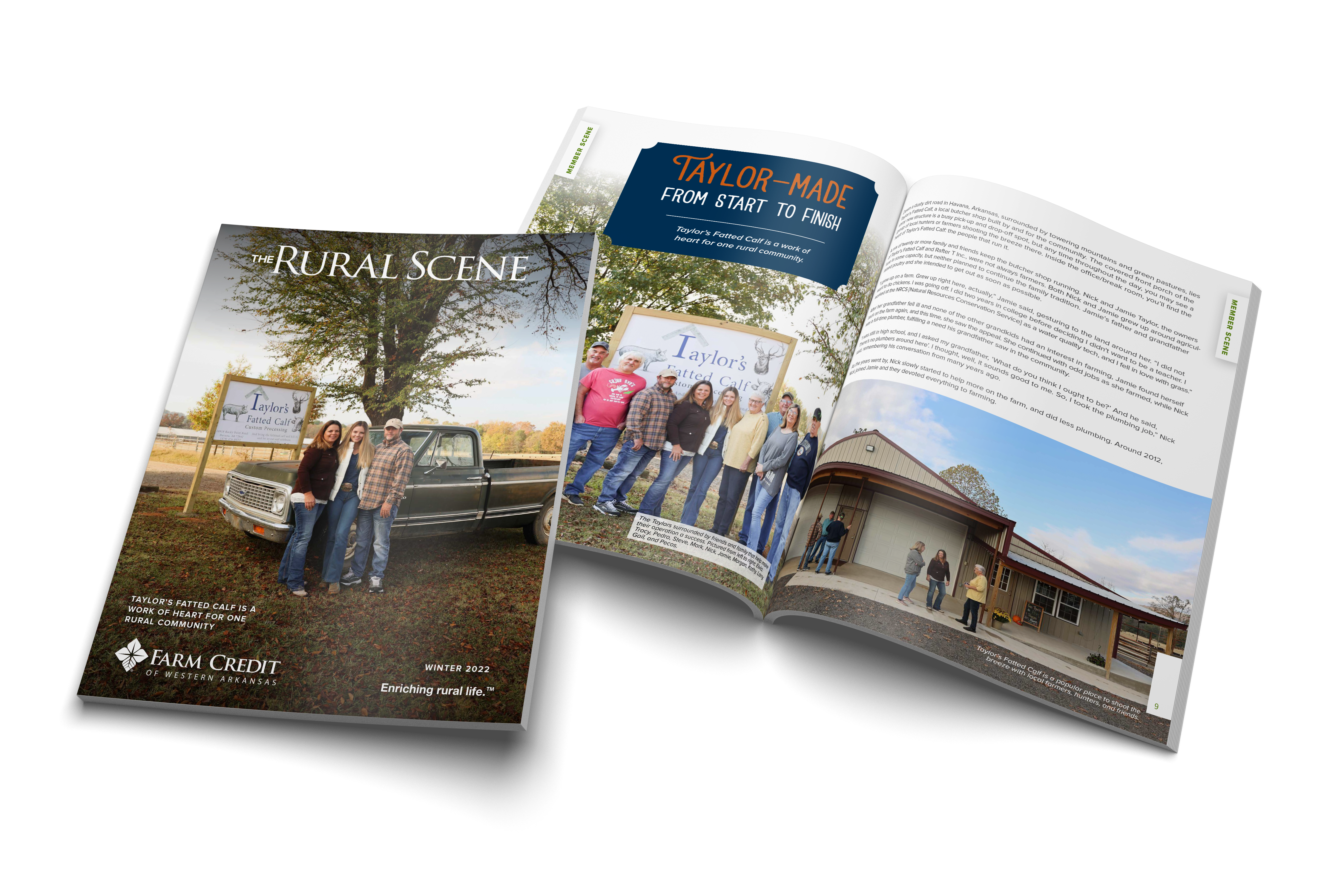 Preview of 2022 winter issue of The Rural Scene magazine