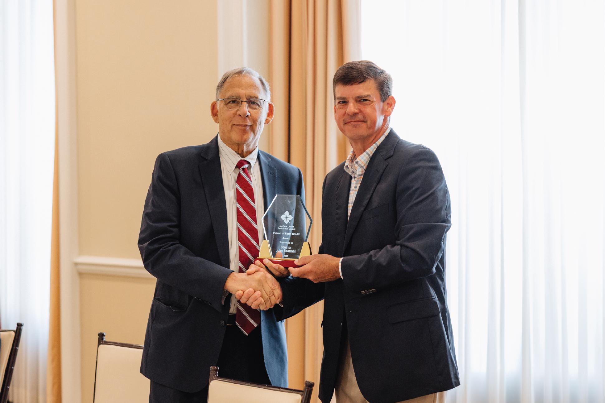 Senator Boozman and Jeff Rutledge