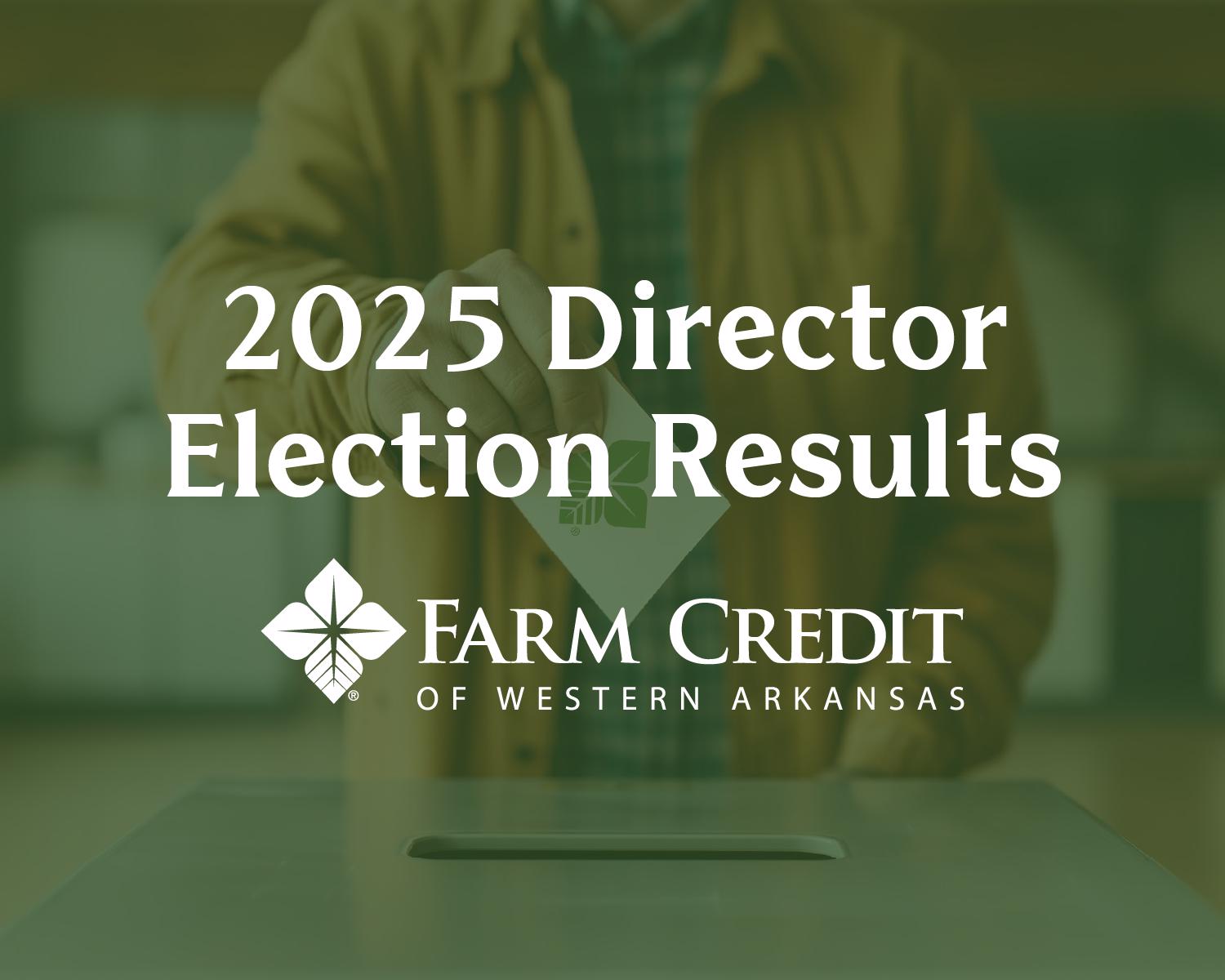 2025 Director Election Results