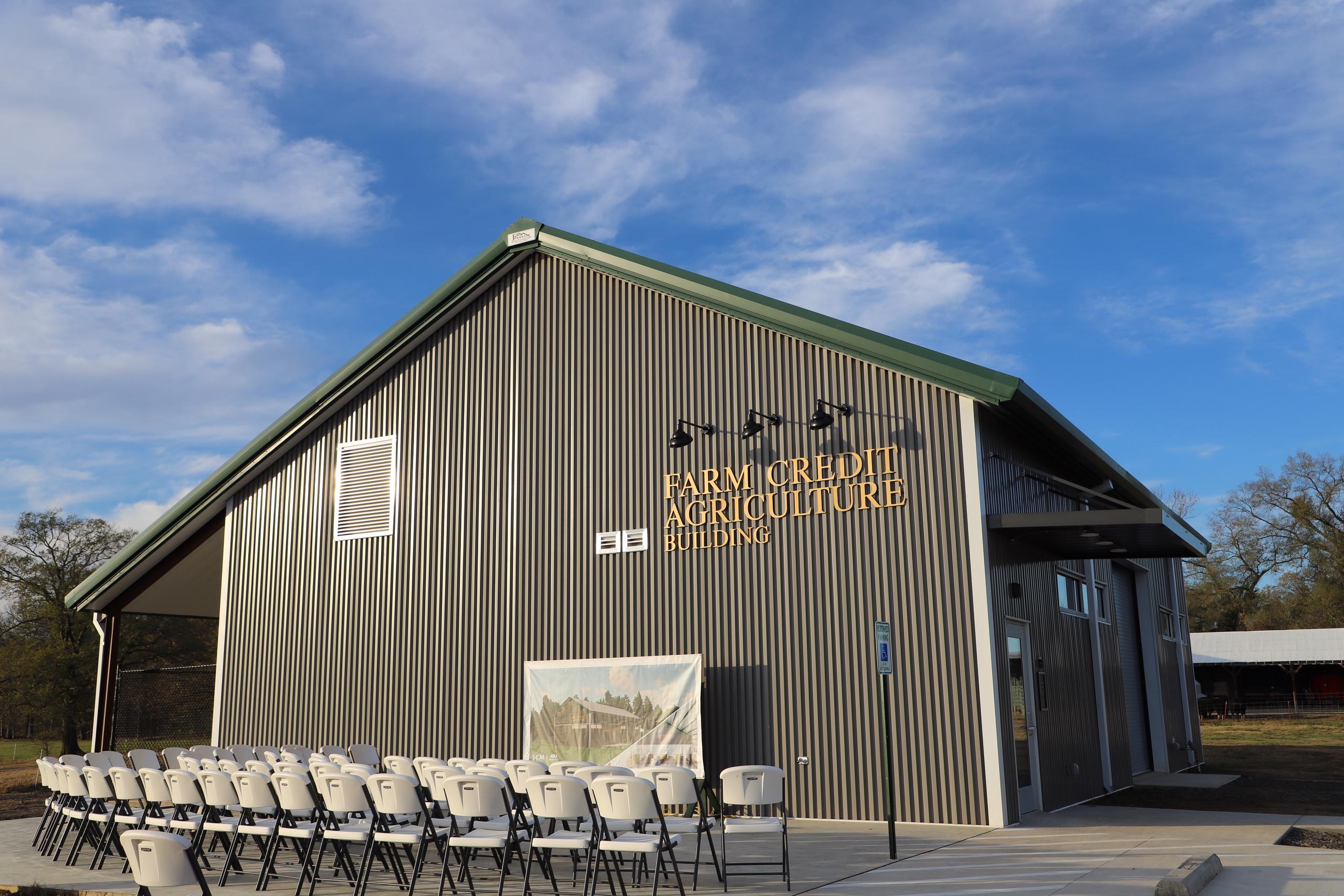 Farm Credit Agriculture Building at Arkansas Tech campus.