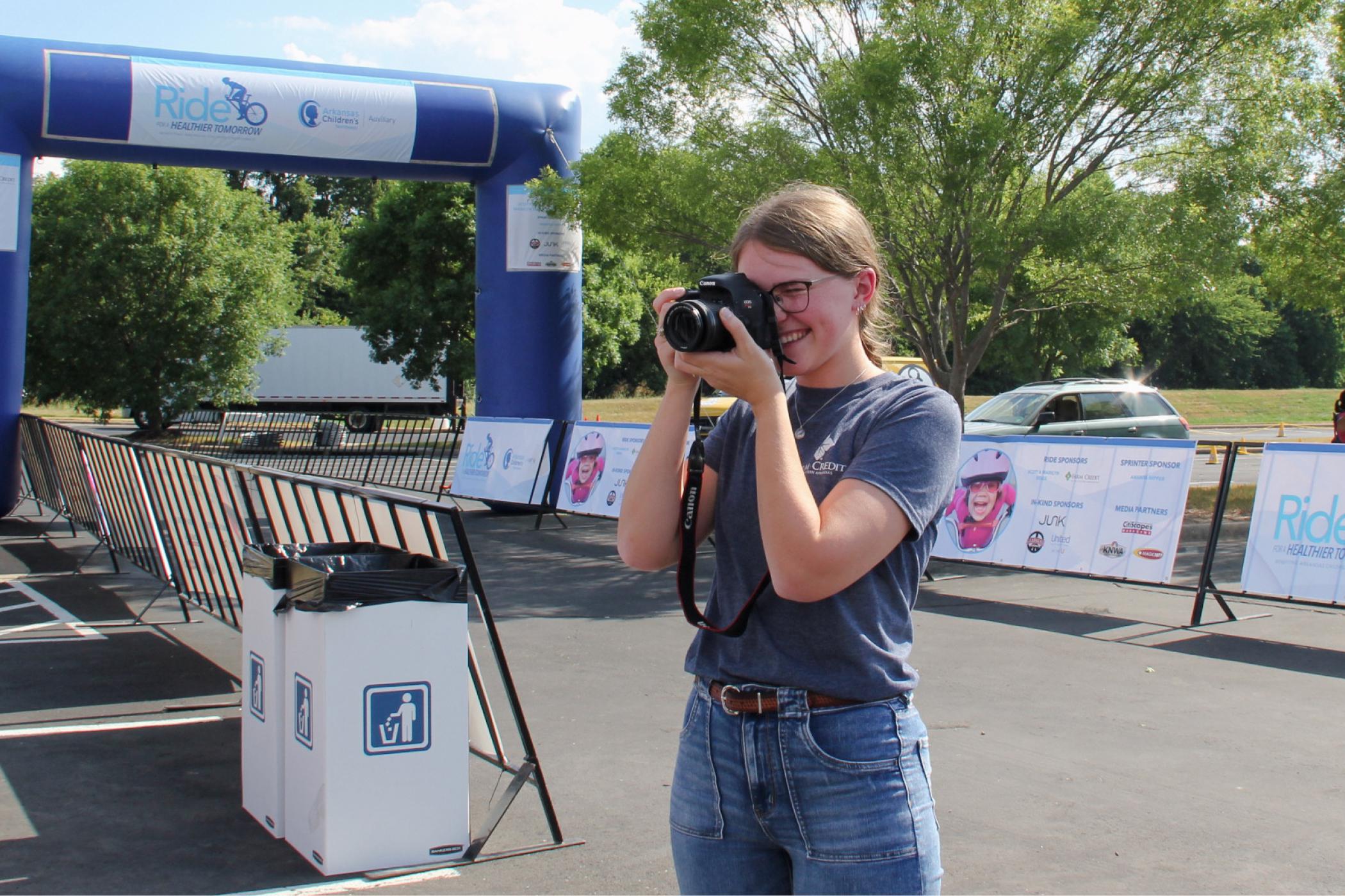 Intern Hannah Chambers